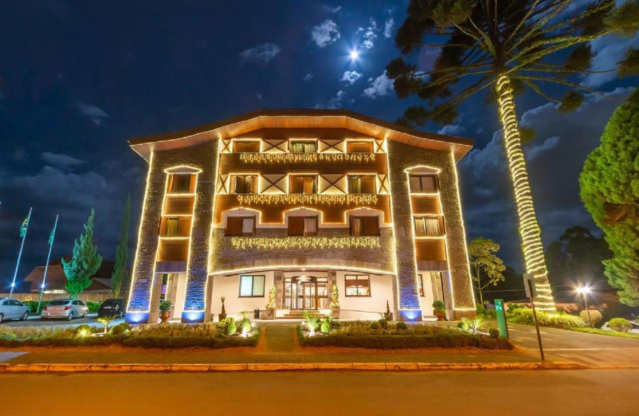 Apart-Hotel Em Gramado, Padrao 4 Estrelas, No Centro エクステリア 写真
